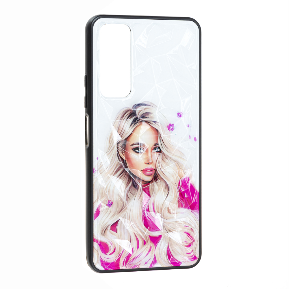 Накладка Ladies для Huawei P Smart 2021 Girl Pink-0